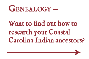 Start investigating your Coastal Carolina indigenous ancestors here.
